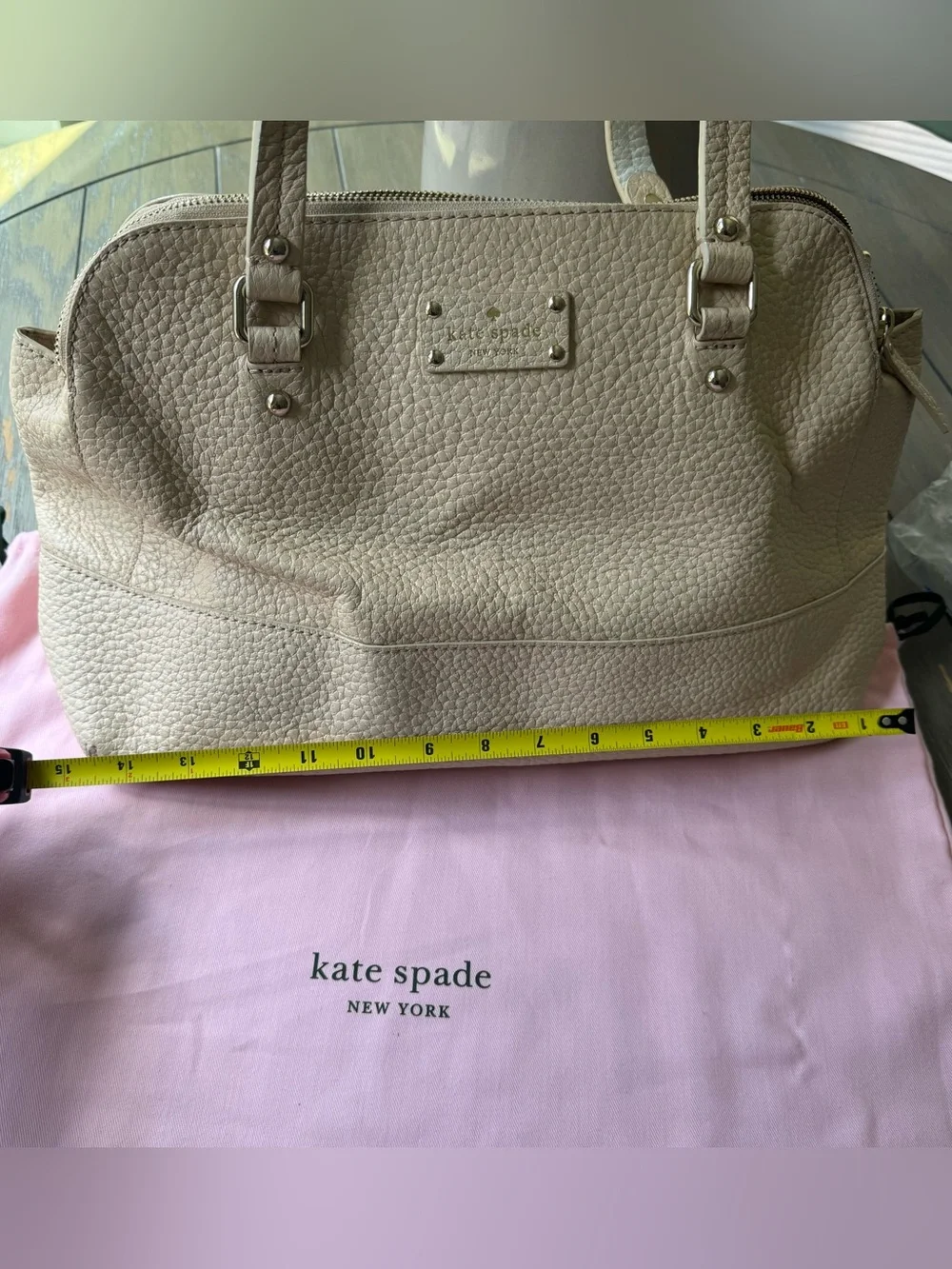 kate spade beige structural remains